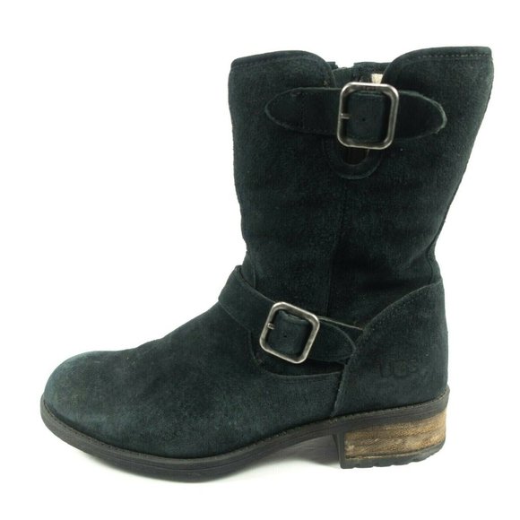 UGG Shoes - UGG Chaney Suede Leather Shearling Lined Boots
